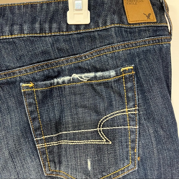 New American Eagle paint splattered distressed shorts - Picture 5 of 8